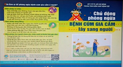 Tuyên truyền về bệnh Cúm.