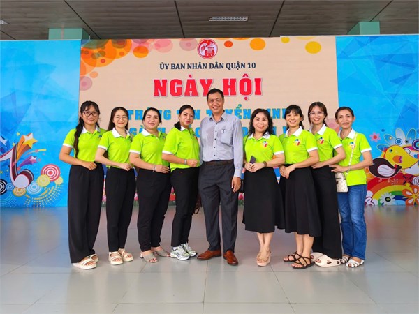 Ngày hội thông tin tuyển sinh ngành giáo dục Quận 10 năm học 2025 - 2026🏫