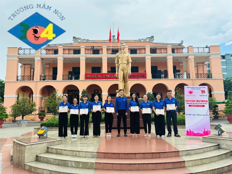 Chi đoàn Trường Mầm non 30/4: Tuyên dương Thanh niên tiên tiến làm theo lời Bác năm 2025