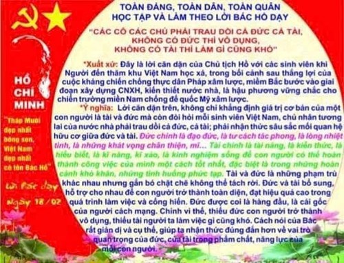 Lời Bác Hồ dạy ngày 17/02