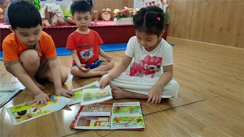 PTNN: Truyện Sự tích Mùa Xuân- Lớp 4-5 tuổi (1)