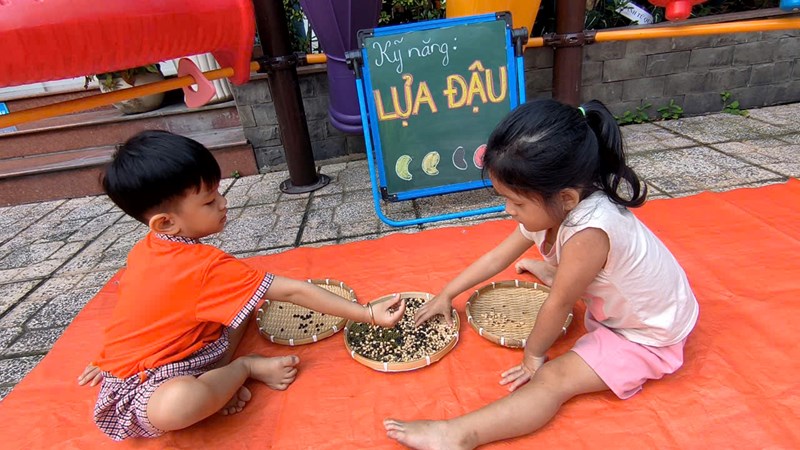 ĐỀ TÀI: KỸ NĂNG LỰA ĐẬU. Lớp: 3-4 tuổi(3)