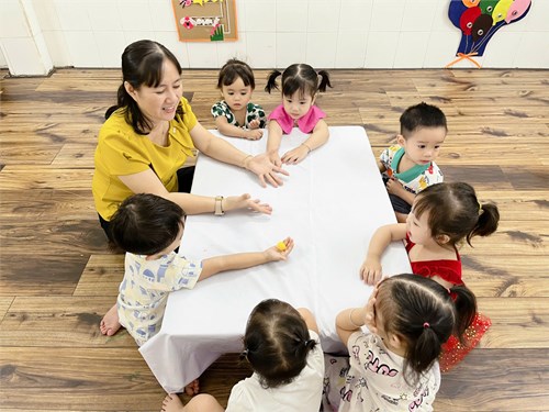 Trò chơi   Tập Tầm Vong . Nhóm Nhà Trẻ 24 - 36 tháng