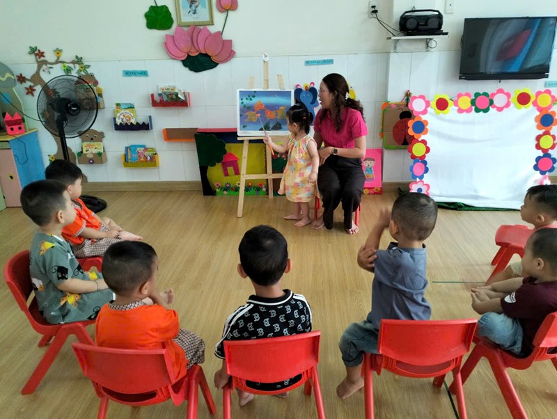 Đề tài: Nhận Biết Con Cá Vàng. Nhóm Nhà Trẻ 24 - 36 tháng