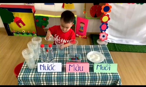 Đề Tài: Sự Kì Diệu Của Muối. Nhóm Nhà Trẻ 24 - 36 Tháng
