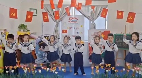 VĐTN- Cám ơn chú bộ đội _ Lớp 4-5 tuổi (1)