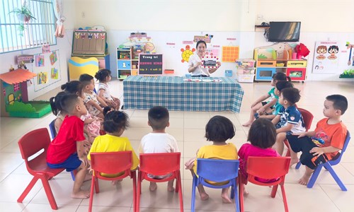 Đề tài: TRANG TRÍ KHUNG HÌNH. Lớp: 3-4 tuổi(1)