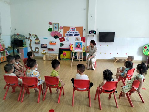 Đề tài: Bác Hồ Của Em. Nhóm Nhà Trẻ 24 - 36 Tháng