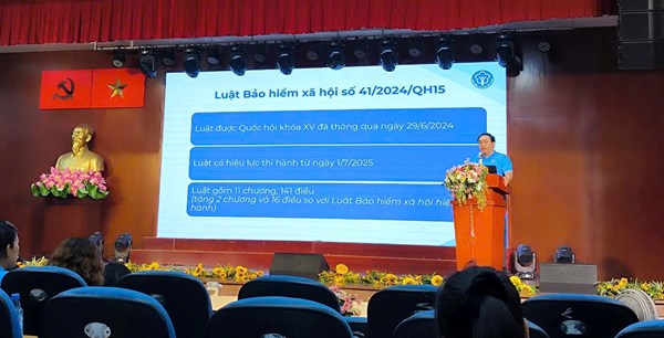 Đại diện BCH CĐCS trường Mầm non 3 tham dự Tập huấn Luật BHXH số 41/2024/QH15