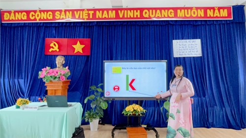 Hoạt động LQCV:   Vui cùng chữ H, K  - Lớp 5-6 tuổi(1)