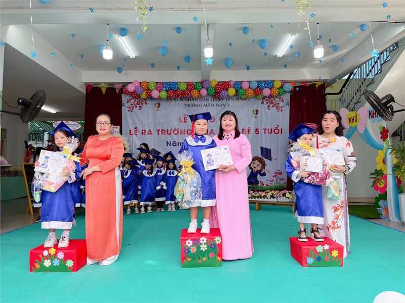 Lễ tổng kết và ra trường cho các bé 5 tuổi năm học 2024-2025.