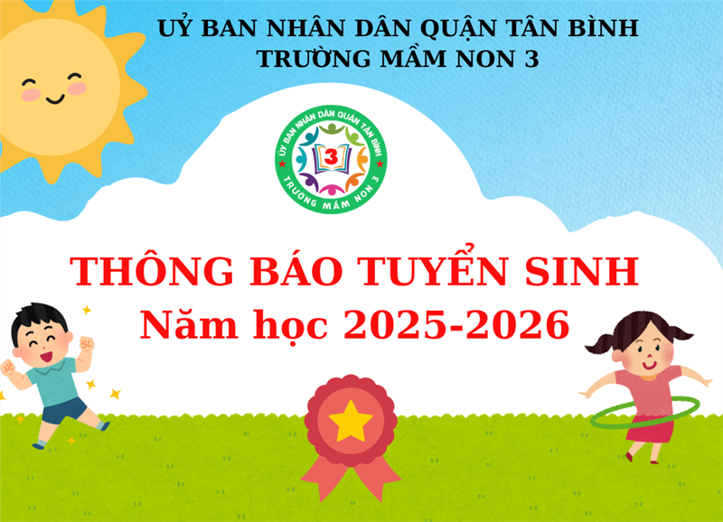 Thông báo tuyển sinh năm học 2025-2026