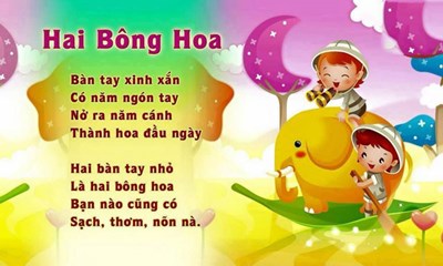 Bài thơ Hai bông hoa