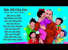 Bài thơ   bác hồ của em 