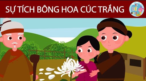 Truyện   sự tích bông hoa cúc trắng 
