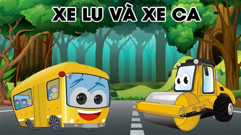 Câu chuyện   Xe lu và xe ca 