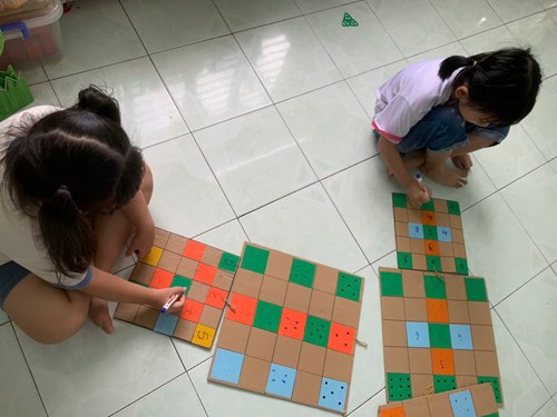 Bộ điền số thích hợp
