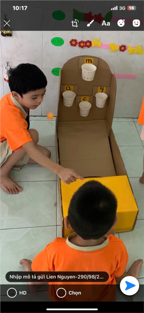 Bộ trò chôi bắn bi chữ số