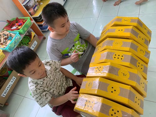 Bô lắp ráp điền chữ và số