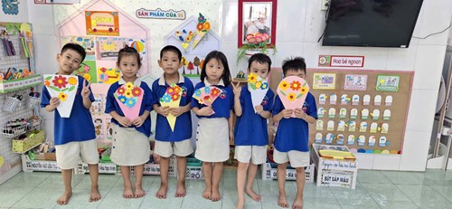 Làm Bó hoa từ giấy