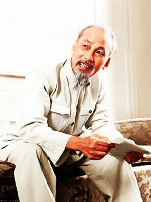 Bài thơ: Ảnh Bác