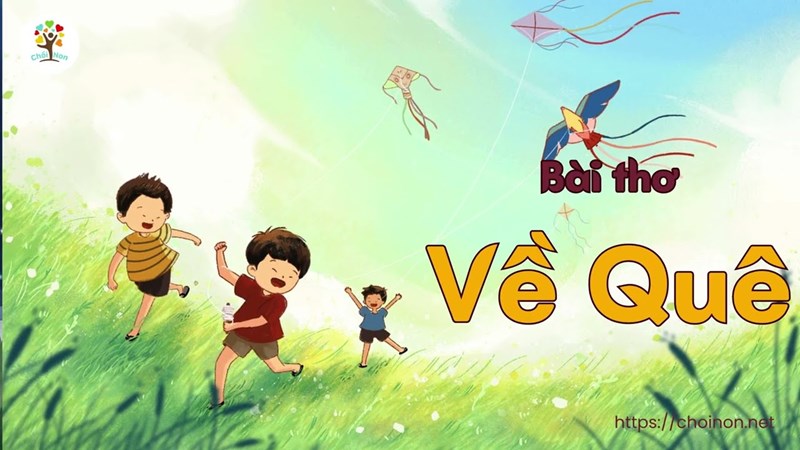 Bài thơ   Về quê 