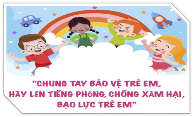 Tuyên truyền phòng, chống bạo lực học đường trong trường mầm non.