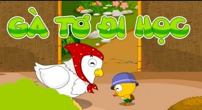 Truyện gà tơ đi học