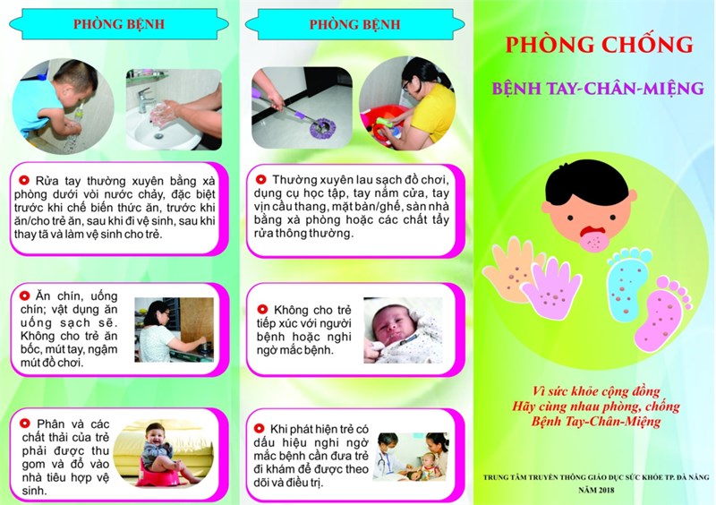 Chủ động phòng chống bệnh tay chân miệng ở trẻ em
