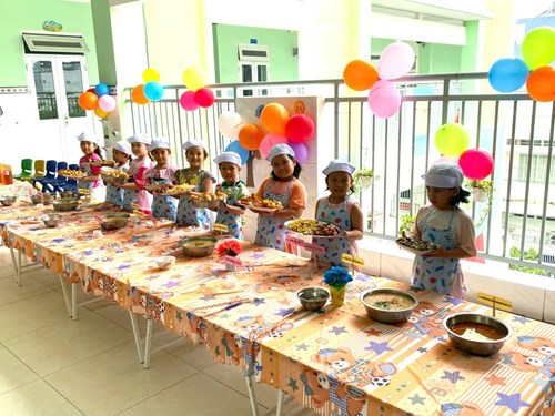 Tiệc buffet tổng kết năm học 2024-2025 và quốc tế thiếu nhi 1/6