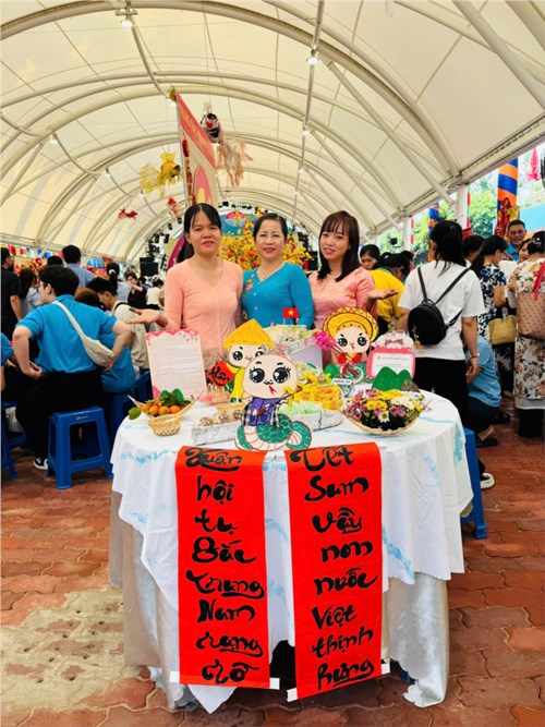 Công đoàn Cơ sở (CĐCS) Mầm Non Phường 6 tham gia hội thi trang trí bánh mứt ngày tết chủ đề xuân đoàn kết tết yêu thương năm 2025