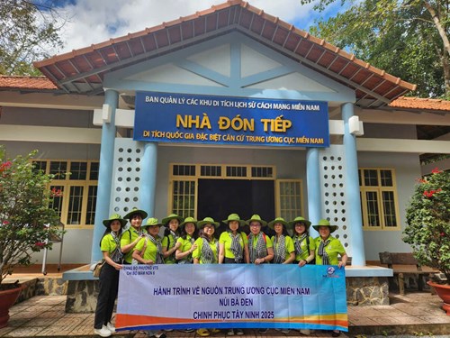 Chi bộ MN6Q3_Hành trình về nguồn Trung ương Cục Miền Nam