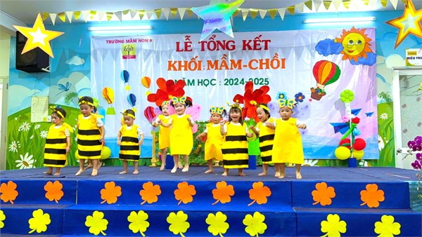 MN6Q3_Văn nghệ tổng kết khối mẫu giáo 3-4 và 4-5 tuổi, năm học 2024-2025