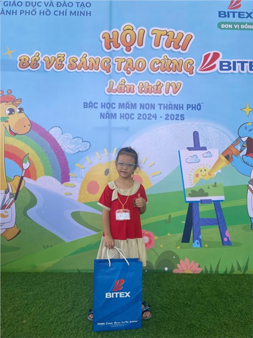 Hội thi  Bé vẽ sáng tạo cùng Bitex  cấp thành phố lần thứ IV