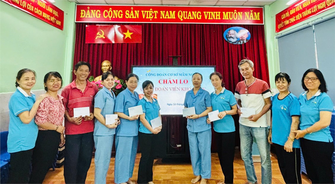 🥰🥰🥰Công đoàn cơ sở Trường Mầm non 7B chăm lo hổ trợ Tết Ất Tỵ cho giáo viên, nhân viên có hoàn cảnh khó khăn❣️❤️