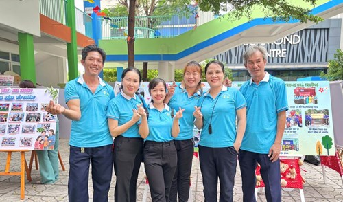🌺 🌺 🌺 Trường Mầm non 7B - Đã sẵn sàng cho Ngày hội 50 năm ngành Giáo dục và Đào tạo Thành phố
