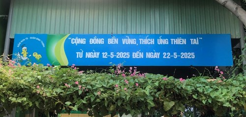 🎉🎉🎉Hưởng ứng tuần lễ Quốc gia phòng chống thiên tai - chủ đề “Cộng đồng bền vững, thích ứng thiên tai”