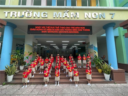 Chào mừng ngày hội thể dục thể thao cho trẻ mầm non năm học 2024-2025
