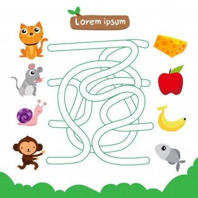 Trường Mầm Non 8: Bài tập  Tìm đường đi trong mê cung 