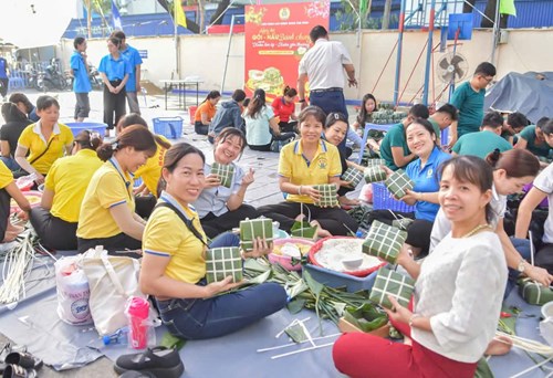 Công đoàn cơ sở Trường Mầm Non 8 tham gia và tổ chức nhiều hoạt động chào đón năm mới Ất Tỵ 2025