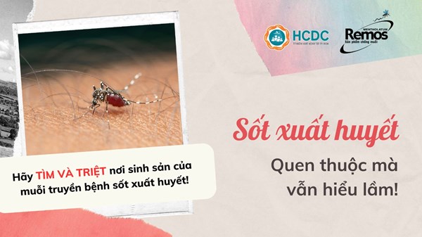 Sốt xuất huyết (SXH) là bệnh truyền nhiễm cấp tính, lây truyền từ người bệnh sang người lành thông qua vết muỗi chích. Mặc dù là bệnh quen thuộc, nhưng trong thực tế vẫn còn tồn tại những hiểu lầm về bệnh SXH, ảnh hưởng đến hiệu quả của công tác điều trị và phòng bệnh SXH.
Hãy cùng Trung tâm Kiểm soát bệnh tật Thành phố nhìn lại những hiểu lầm thường gặp về bệnh SXH.