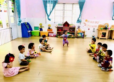 📣//https mnanbinh.hcm.edu.vn
♥️Tại Trường mầm non An Bình, các bé lớp Nhà trẻ đã cùng nhau vận động theo bài hát “Kìa con bướm vàng”. Giai điệu vui tươi, lời ca quen thuộc giúp các bé hào hứng tham gia.
🌷 Dưới sự hướng dẫn của cô giáo, các bé vừa hát vừa làm động tác minh họa đáng yêu.
🍀🍀🍀 Hoạt động giúp các bé rèn luyện sự khéo léo và phát triển vận động. 
❤️Buổi học diễn ra trong không khí vui vẻ và sôi động.
🏠Địa chỉ: Trường Mầm non An Bình số 21 đường 2 khu phố 17 phường An Phú Tp Thủ Đức