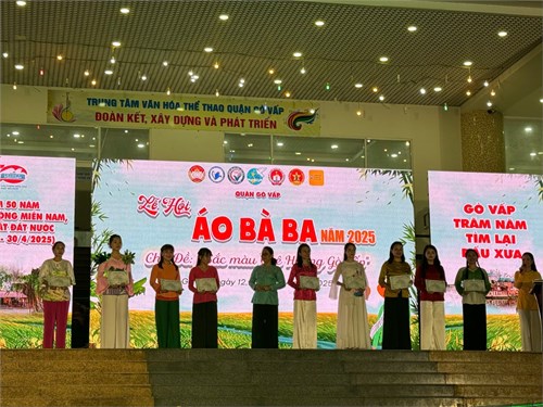 Hội thi  thiết kế áo bà ba 3d  năm 2025