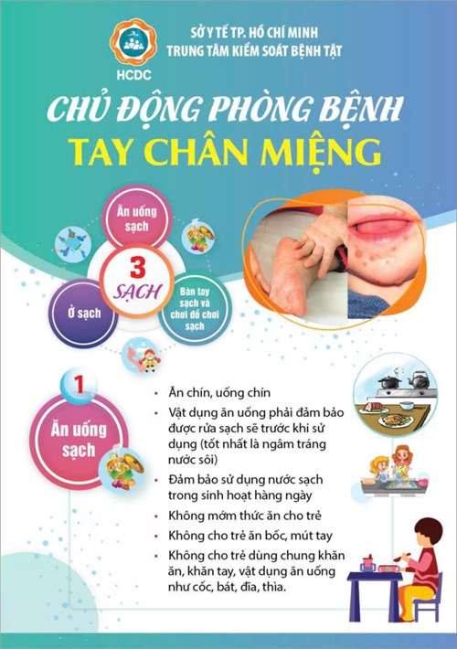Chủ động phòng chống dịch tay chân miệng