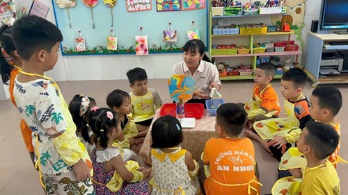 Tiết học tranh thủy ấn