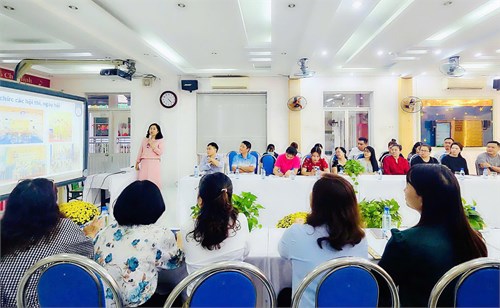 Trường Mầm non Bé Ngoan tổ chức họp Sơ kết học kỳ I - Ban đại diện cha mẹ học sinh năm học 2024-2025