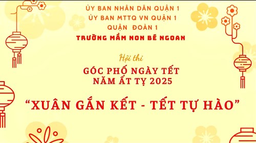 🌸Trường Mầm non Bé Ngoan tham gia hội thi Góc phố ngày Tết năm 2025, kính mời mọi người vào link bình chọn và chia sẻ cổ vũ tinh thần cô và trò trường Mầm non Bé Ngoan🌸