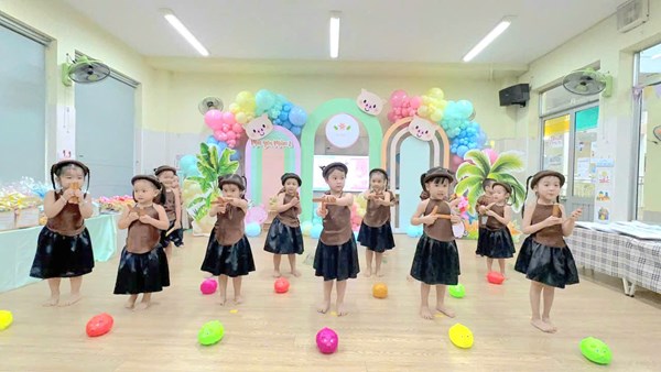 Lễ tổng kết năm học 2024-2025 của lớp Mầm 2