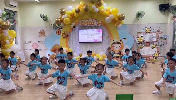 Tổng kết năm học ấm áp và đáng nhớ của lớp chồi 3