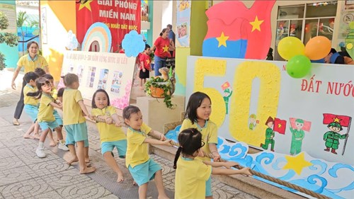 Trường Mầm non Bé Ngoan phối hợp cùng Công ty TNHH Gokids Việt Nam tổ chức Ngày hội thể thao  Bé Ngoan vui khỏe 